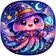 Colorful geometric avatar with diverse shapes and vibrant colors, suitable as a profile picture.
